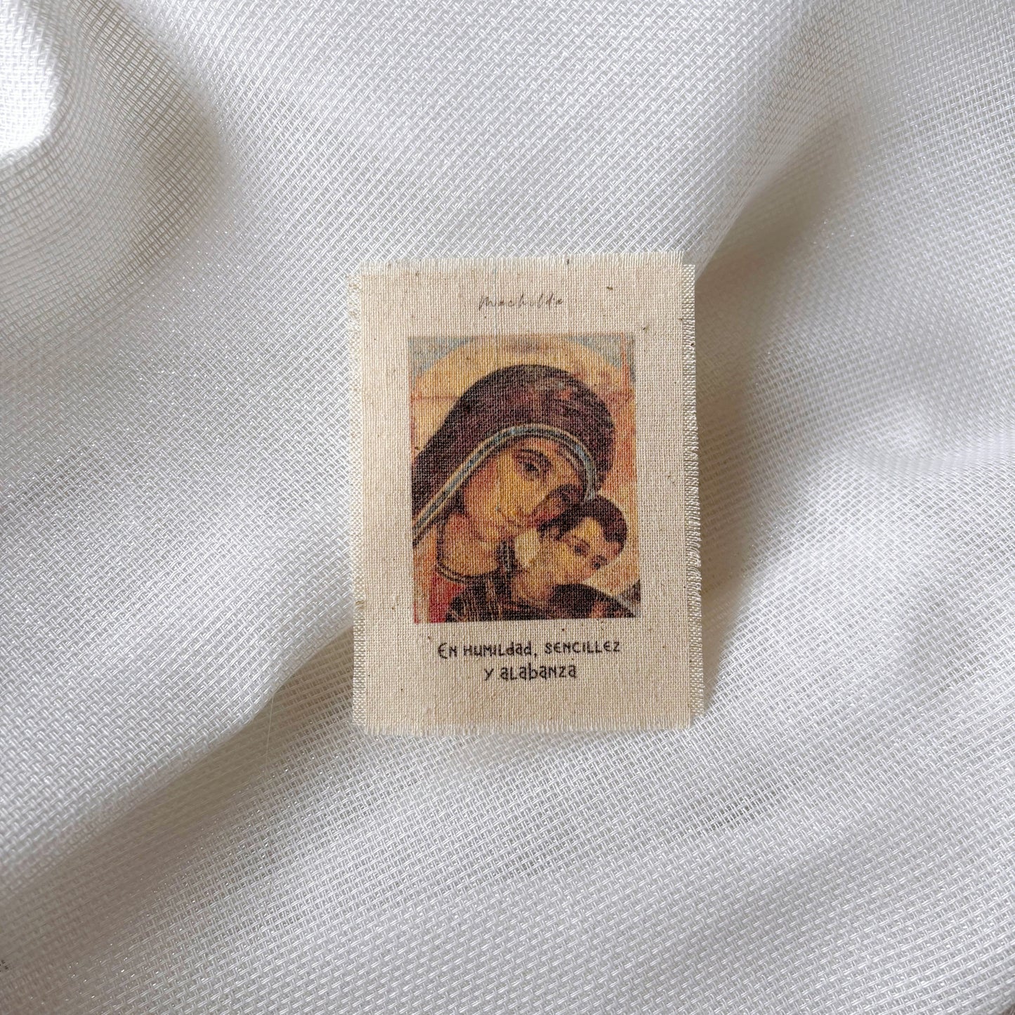 Virgen del Camino Neocatecumenal en tela