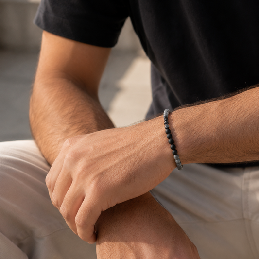 Pulsera Cruz hombre
